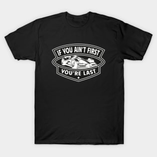 Drag Racing Car Motorsport Slogan Men's T-Shirt